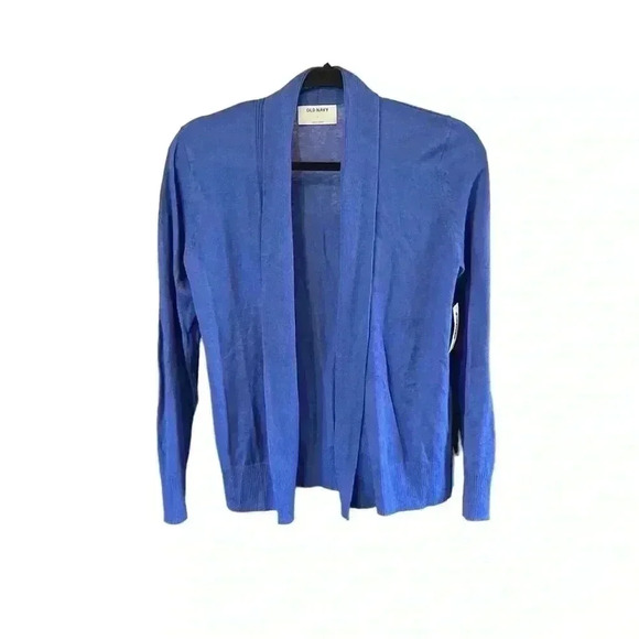 Old Navy Blue Long Sleeve Cardigan. Great for school or office. Size: Small. NWT - Picture 1 of 5